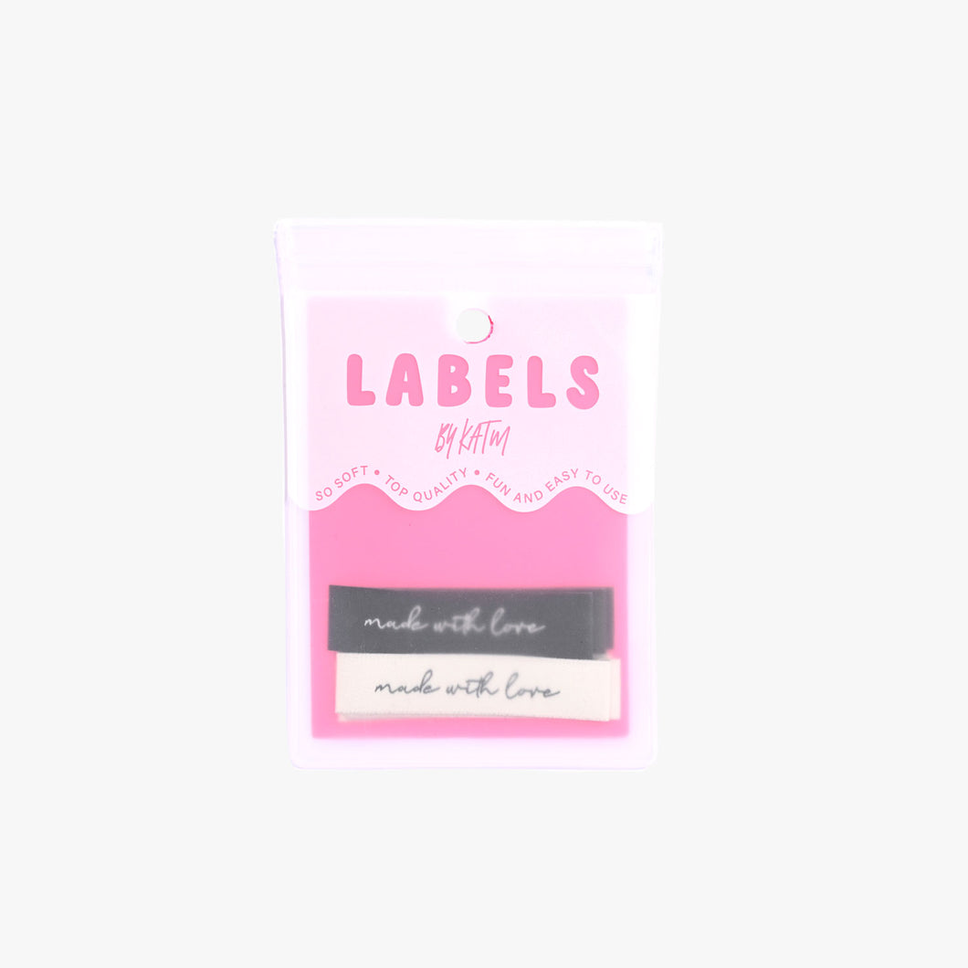 Sew in label - Made with Love