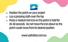 Sewing Machine Embroidered Patch