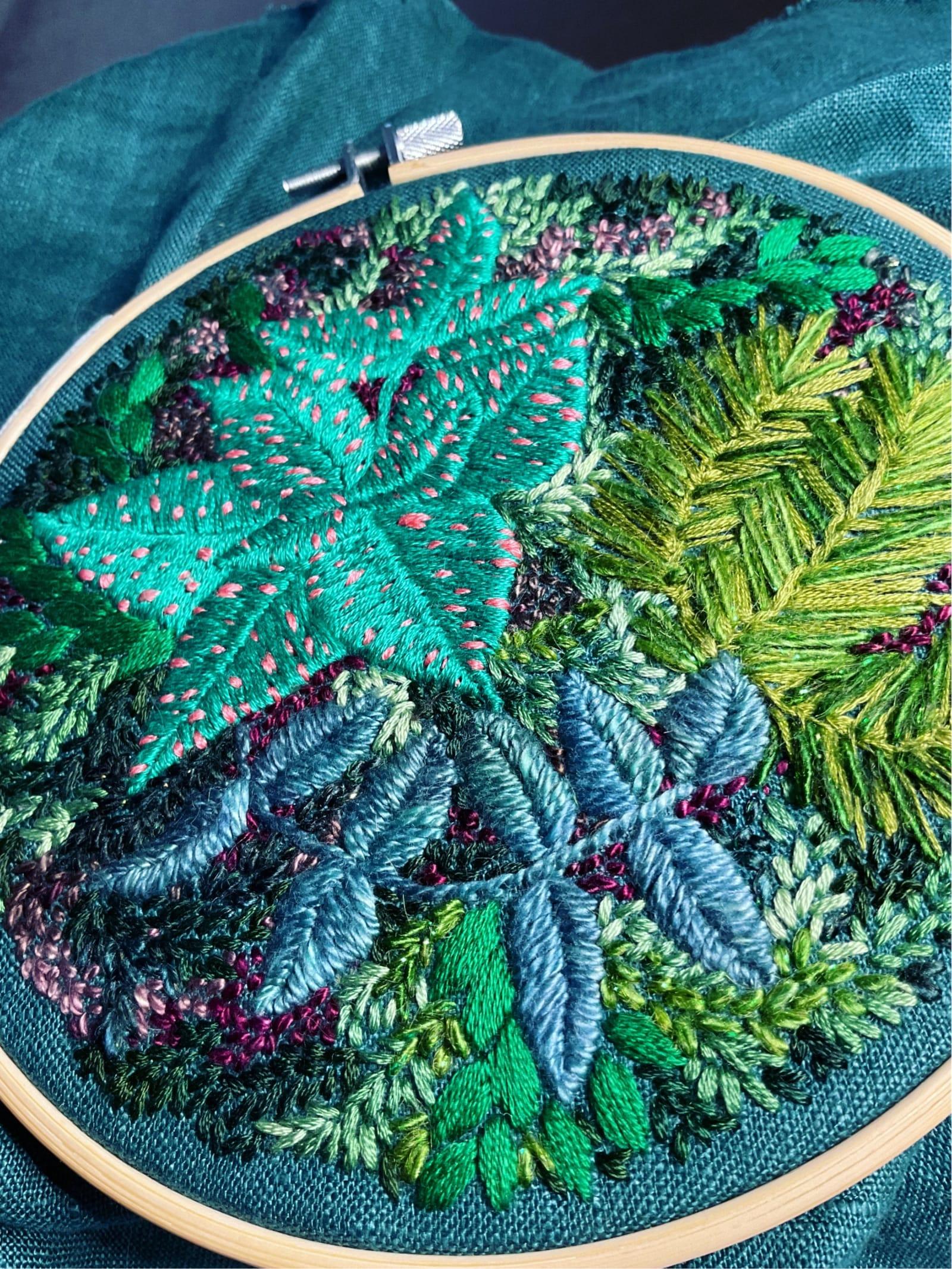 Terrarium Embroidery with Amy Jones