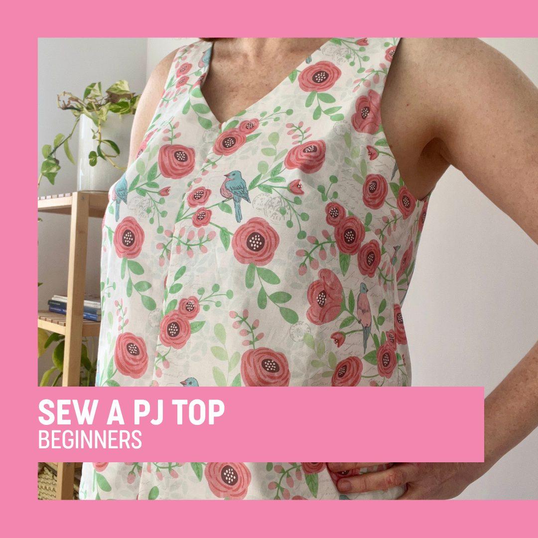 Beginner Sew a PJ Top