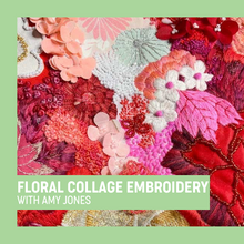 Floral Collage Class with Amy Jones