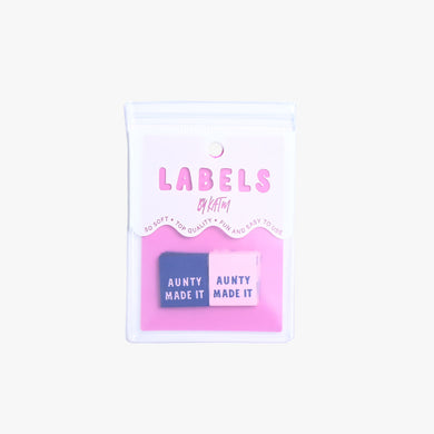 Sew in label - Auntie Made it