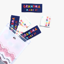 Sew in label - Grandma Made It