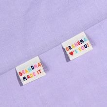 Sew in label - Grandma Made It