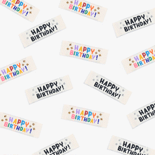 Sew in label - Happy Birthday