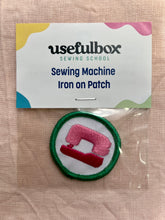 Sewing Machine Embroidered Patch