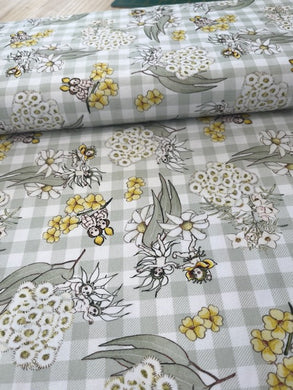 May Gibbs Garden Playtime cotton