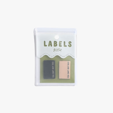 Sew in label - You can't buy this