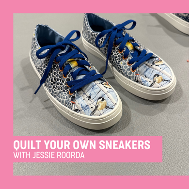 Quilt your own sneakers