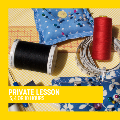 Private Lessons - Learn to sew at UsefulBox HQ