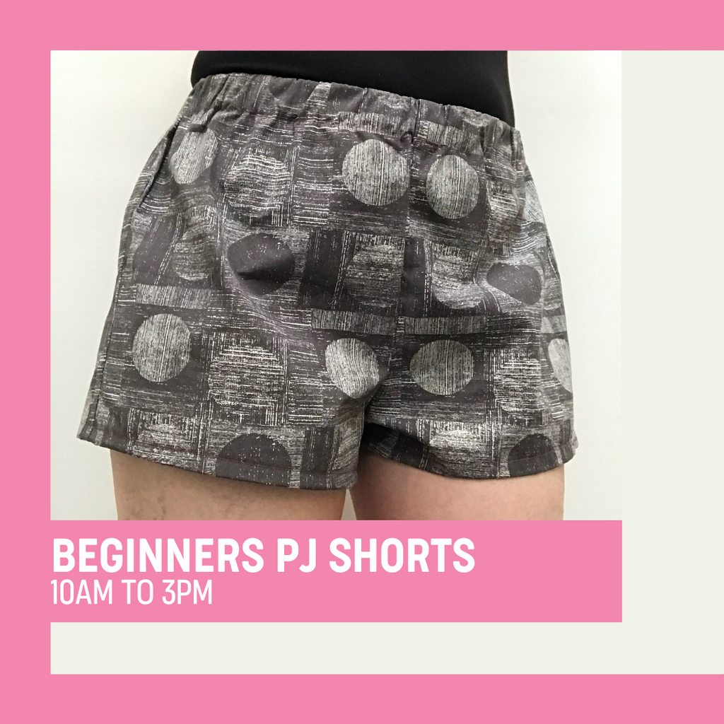 Beginner PJ Shorts – UsefulBox Sewing School